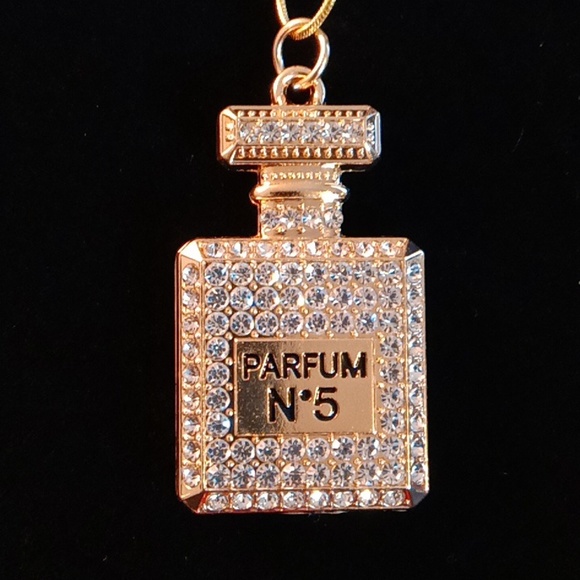 NWT Handmade 3pc LUXURY FASHIONED ✨BLING✨ Necklace & Earrings Set - Picture 11 of 17